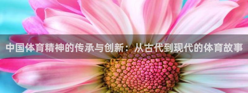 mk体育平台登录官网：中国体育精神的传承与创新：从古代到现代