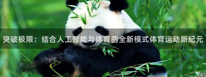  mk体育官网在线入口：突破极限：结合人工智能与体育的全新模式