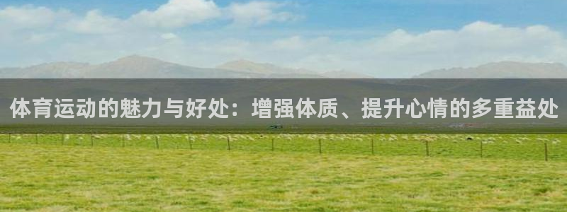 mk体育平台登录：体育运动的魅力与好